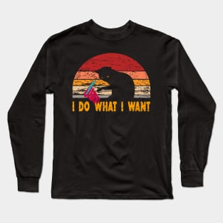 i do what i want Long Sleeve T-Shirt